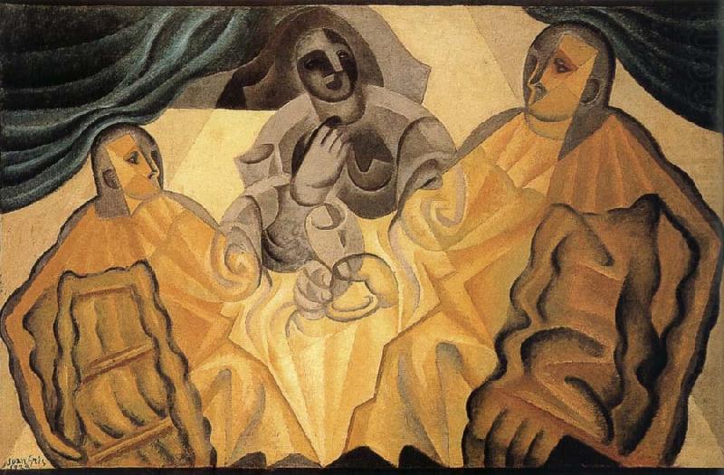 Three mask, Juan Gris